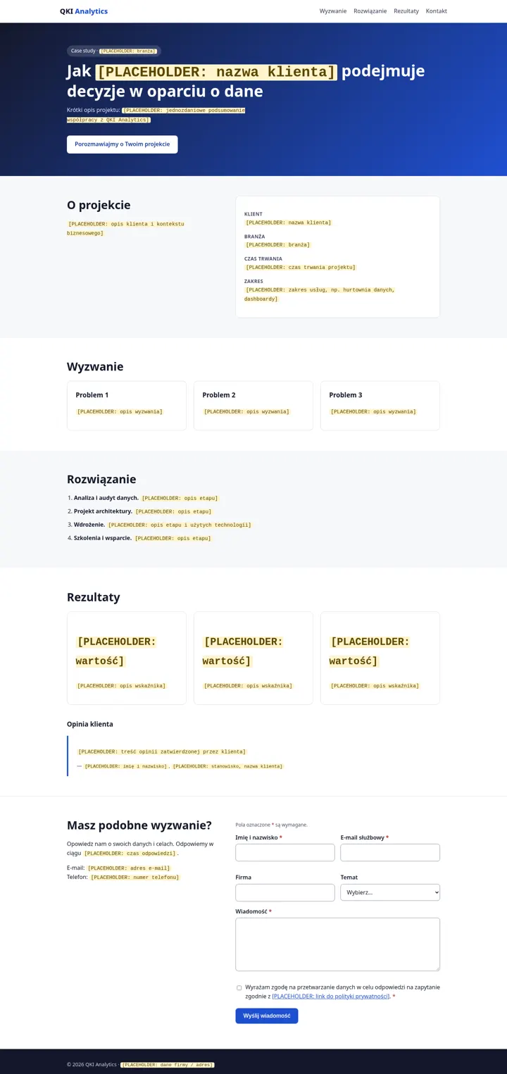 Zrzut całej strony, scenariusz 3, wersja bez DESIGN.md